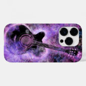 Muzikale Gitaar iPhone Case (Achterkant (horizontaal))