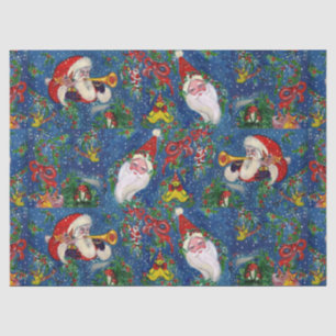 MUZIKALE KERSTNACHT, KERSTMAN, SPEELGOED, LINTEN TISSUEPAPIER