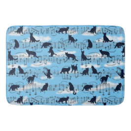 muzikale kittens badmat