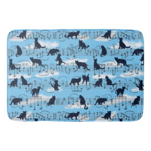 muzikale kittens badmat