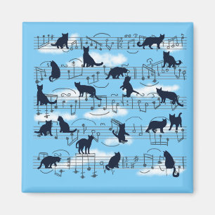 muzikale kittens magneet