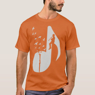 Muzikale Klarinet T-shirt