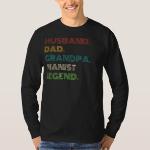 Muzikale legende: man, vader, opa - Grappig T-shir T-shirt