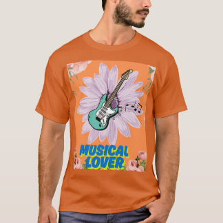 Muzikale liefhebber T-shirt