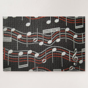 muzikale scènepuzzel legpuzzel