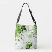 Muzikale Sfeer 7 Crossbody Tas (Achterkant)