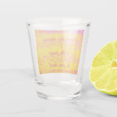 Muzikale stappen - Citrus Jam Shot glas (Achterkant)
