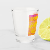 Muzikale stappen - Citrus Jam Shot glas (Links)
