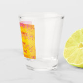 Muzikale stappen - Citrus Jam Shot glas (Rechts)