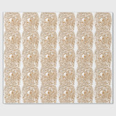 Muzikale vingerafdrukken cadeaupapier (Vlak)