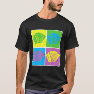 Muzikant accordeon Muziekinstrument Volksmuziek 1 T-shirt