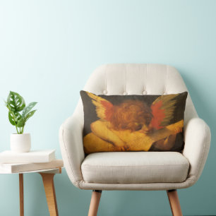 Muzikant Engel die Luit Speelt door Rosso Fiorenti Kussen