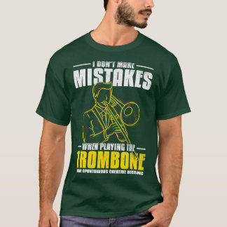 Muzikant Gift Trombone Muziekinstrument Tromboni T-shirt