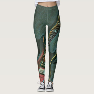 Muzikant guitar lovers gift leggings