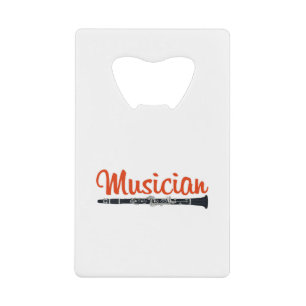 Muzikant Kredietkaart Flessenopener