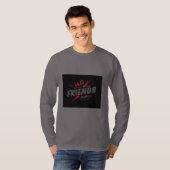 Muzikant lange mouw shirt (Voorkant volledig)