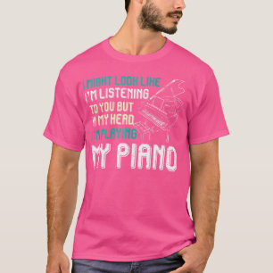 Muzikant Piano Speler Pianist Cadeau Muziekinstrum T-shirt