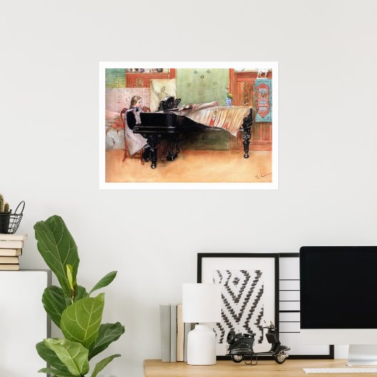  muzikant poster (Thuiskantoor)