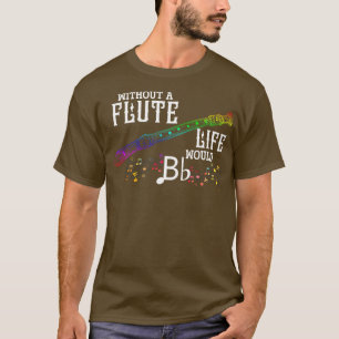 Muzikant Pun Fluit Fluitist T-shirt