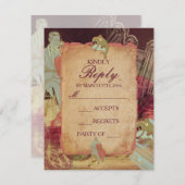 Muzikant - RSVP / Uitnodiging (Voorkant / Achterkant)