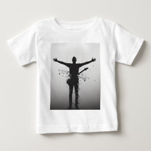 Muzikant Silhouette (Voorkant)