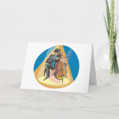 Muzikant spelen de chello kaart (Voorkant)