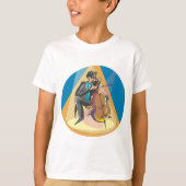 Muzikant spelen de chello t-shirt (Voorkant)
