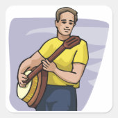 Muzikant Stickers (Voorkant)