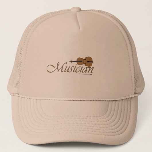 Muzikant Trucker Pet (Voorkant)