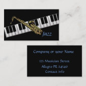 Muzikant Visitekaartje (Voorkant / Achterkant)