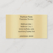 Muzikant Visitekaartje (Achterkant)