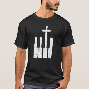 Muzikant voor de religie Piano T-shirt