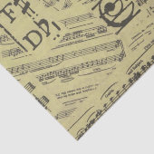  muzikant voor muzieknotitie tissuepapier (Detail)