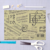  muzikant voor muzieknotitie tissuepapier (Craft)