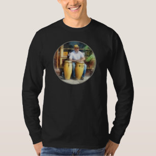 Muzikanten - Bongo's spelen T-shirt