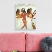 Muzikanten en dansers canvas afdruk (Insitu (Woonkamer))