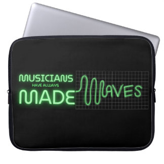 Muzikanten maakten Waves 15-inch laptophoes Laptop Sleeve