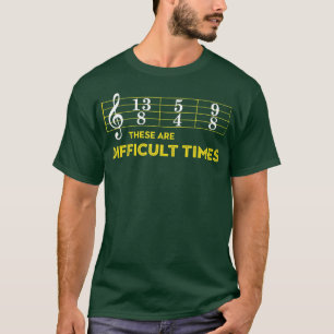 Muzikanten maken muziek moeilijk. t-shirt