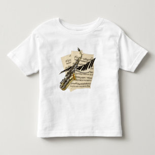 Muzikanten Saxophone en Piano Kinder Shirts