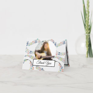 Muzikartfoto Muzikant Bedankkaart