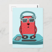 Muzikartkunstkunst Muzikant Briefkaart (Voorkant / Achterkant)