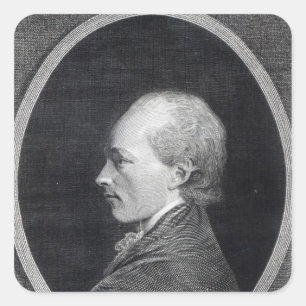 Muzio Clementi, 1803 Vierkante Sticker