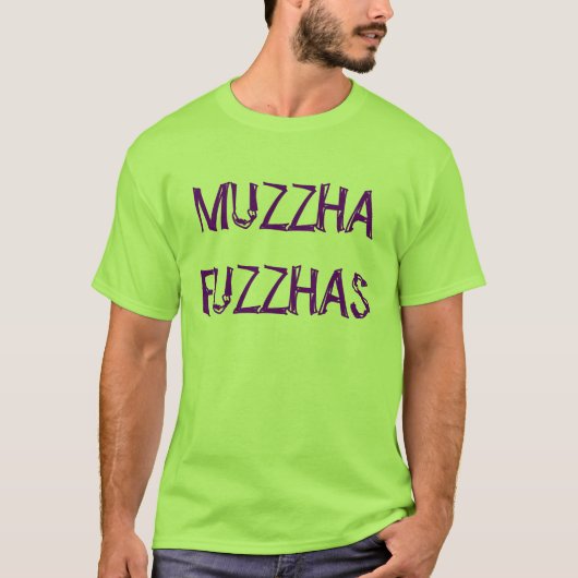 MUZZHAFUZZHAS 22 T-SHIRT (Voorkant)