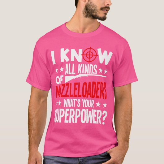 Muzzleloader Rifle Muzzleloading Cleaning Kit Boar T-shirt (Voorkant)