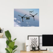 MV-22 Osprey Vliegtuig Poster (Thuiskantoor)