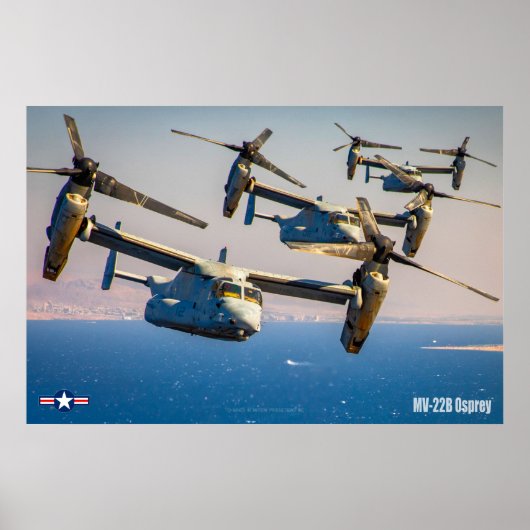MV-22B OSPREY POSTER (Voorkant)