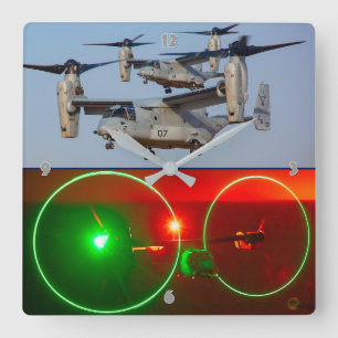 MV-22B OSPREY VIERKANTE KLOK