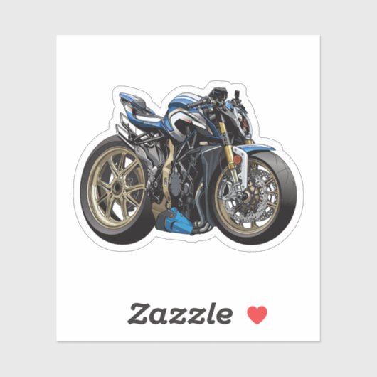 MV Agusta Brutale cute style Sticker (Vel)