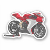 MV Agusta Superveloce Sticker (Voorkant)