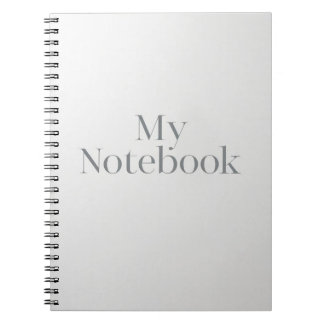 MV Detail: Licht en Lettervorm Notitieboek